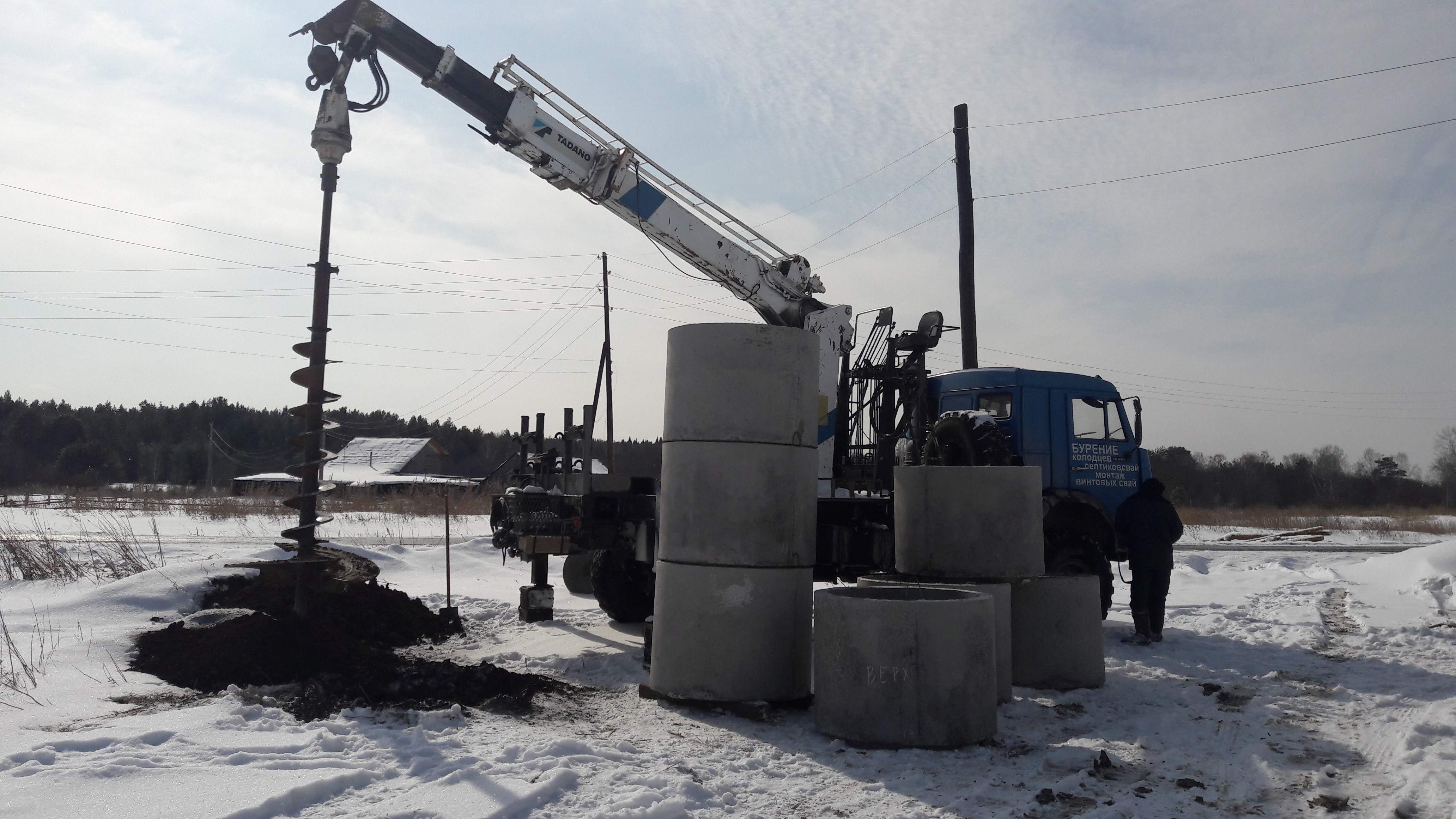 Бурение колодцев для дома или дачи в Бужарово и ближайших районах 